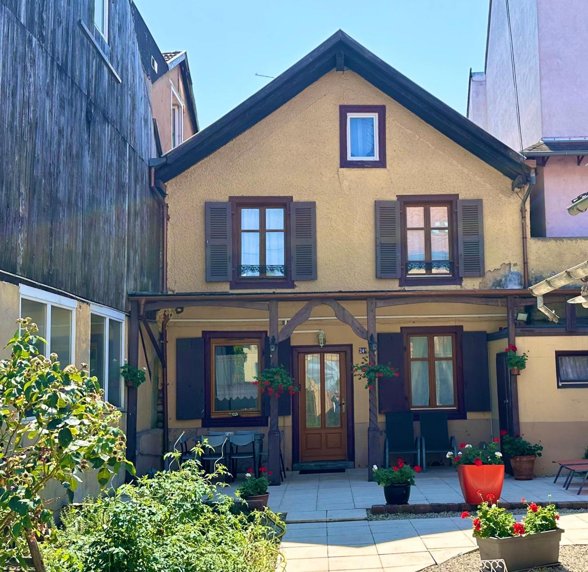 Maison Avec Terrasse Colmar Centre-Cottage Garden Terrace Center Old Town 콜마 외부 사진